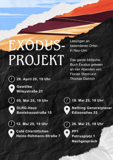 Terminübersicht Exodus-Projekt