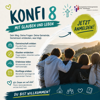 Anmeldung zu Konfi8