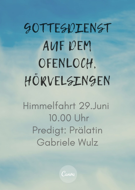 Himmelfahrt, Ofenloch